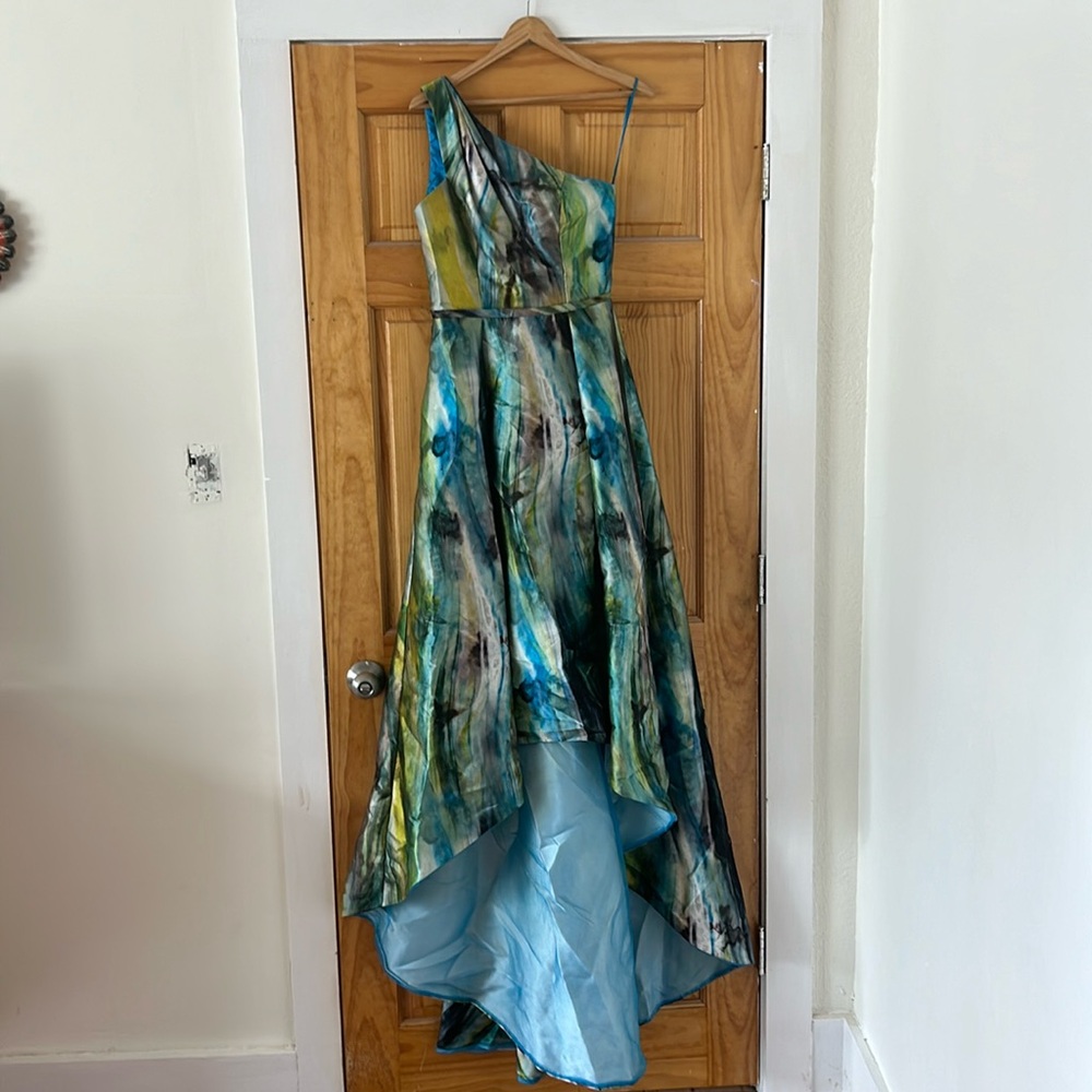 Gorgeous Pamella Roland hi-lo gown